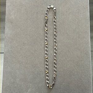 Tiffany & Co Figaro Cuban Flat Choker Necklace